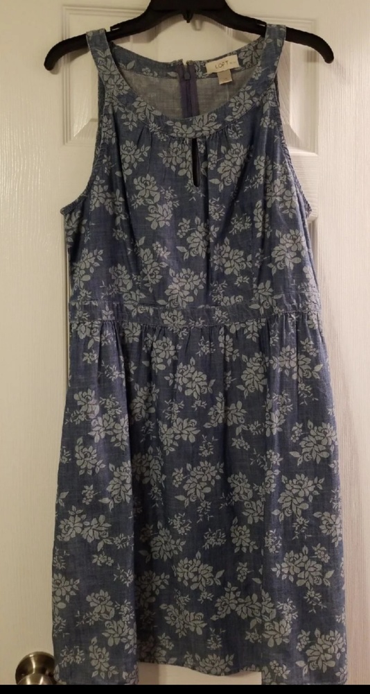 New LOFT Denim Dress